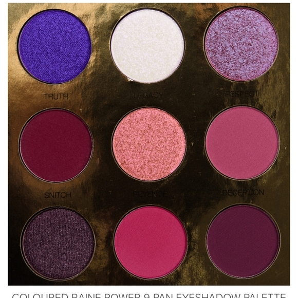 COPY - Coloured Raine x Power Eyeshadow Palette - Picture 5 of 7